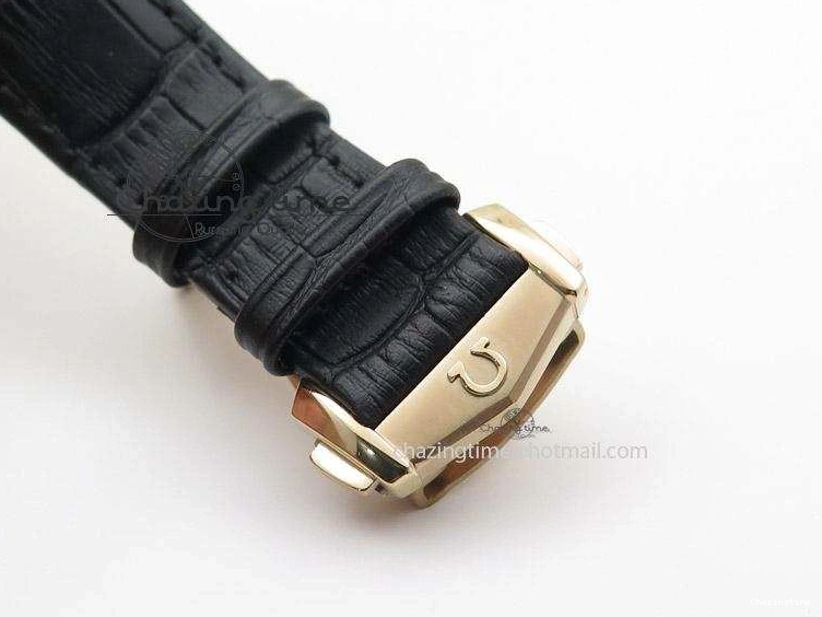 0426 Speedmaster ’57 RG Chrono AXF Best Edition On Black Leather Strap A Colorful 8284